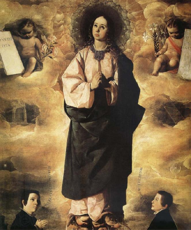 Francisco de Zurbaran The Immaculate one Concepcion Spain oil painting art